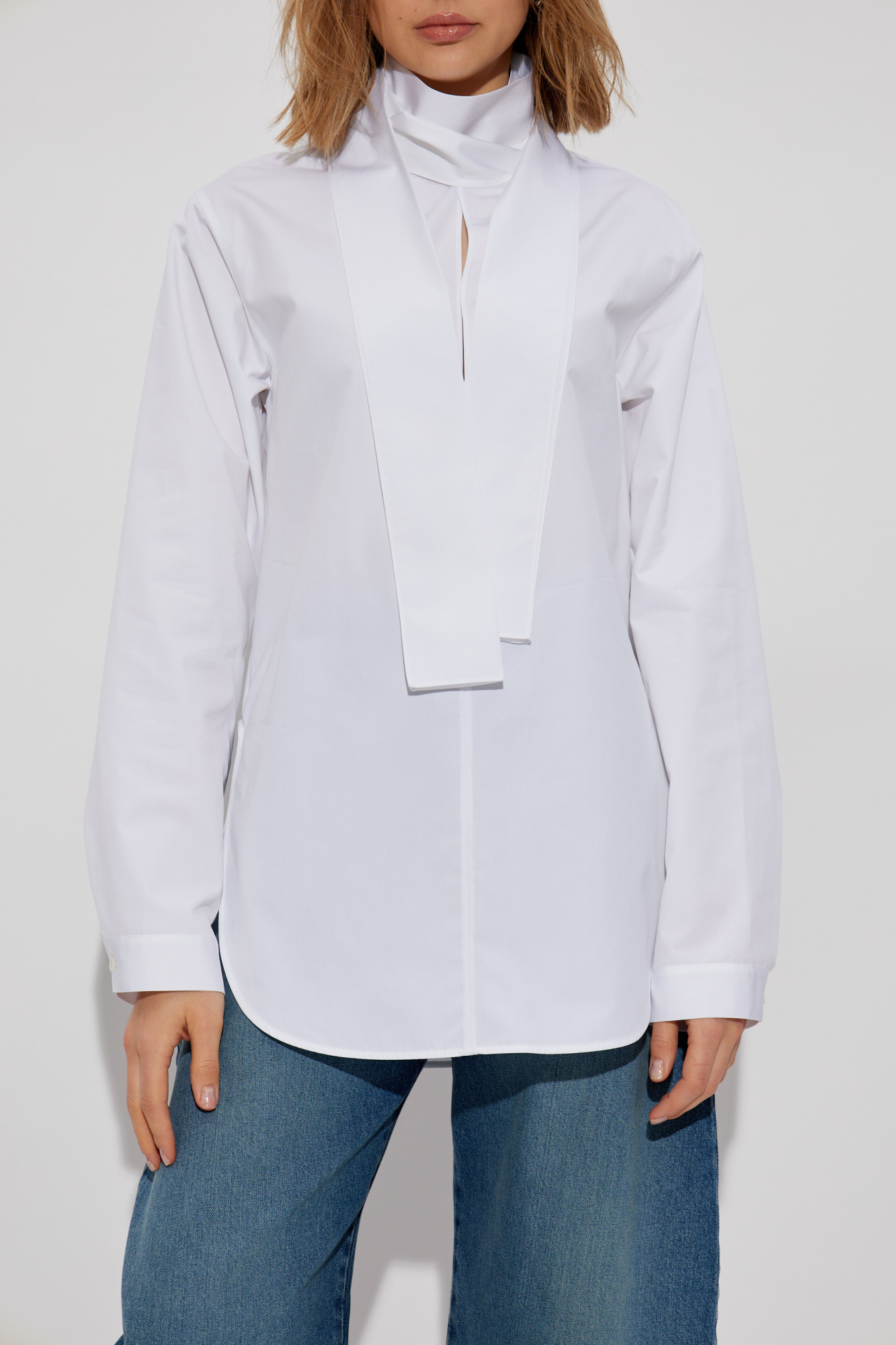 Alaïa Tie-detail shirt | Women's | Vitkac